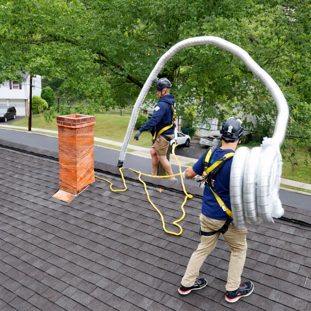 chimney flashing repair
